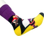 sokken met katten Paarse skater sokken maat 41–46, zacht