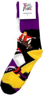sokken met katten Paarse skater sokken maat 41–46, zacht
