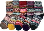 warme sokken Noors design zacht gebreid set van 5 36–40