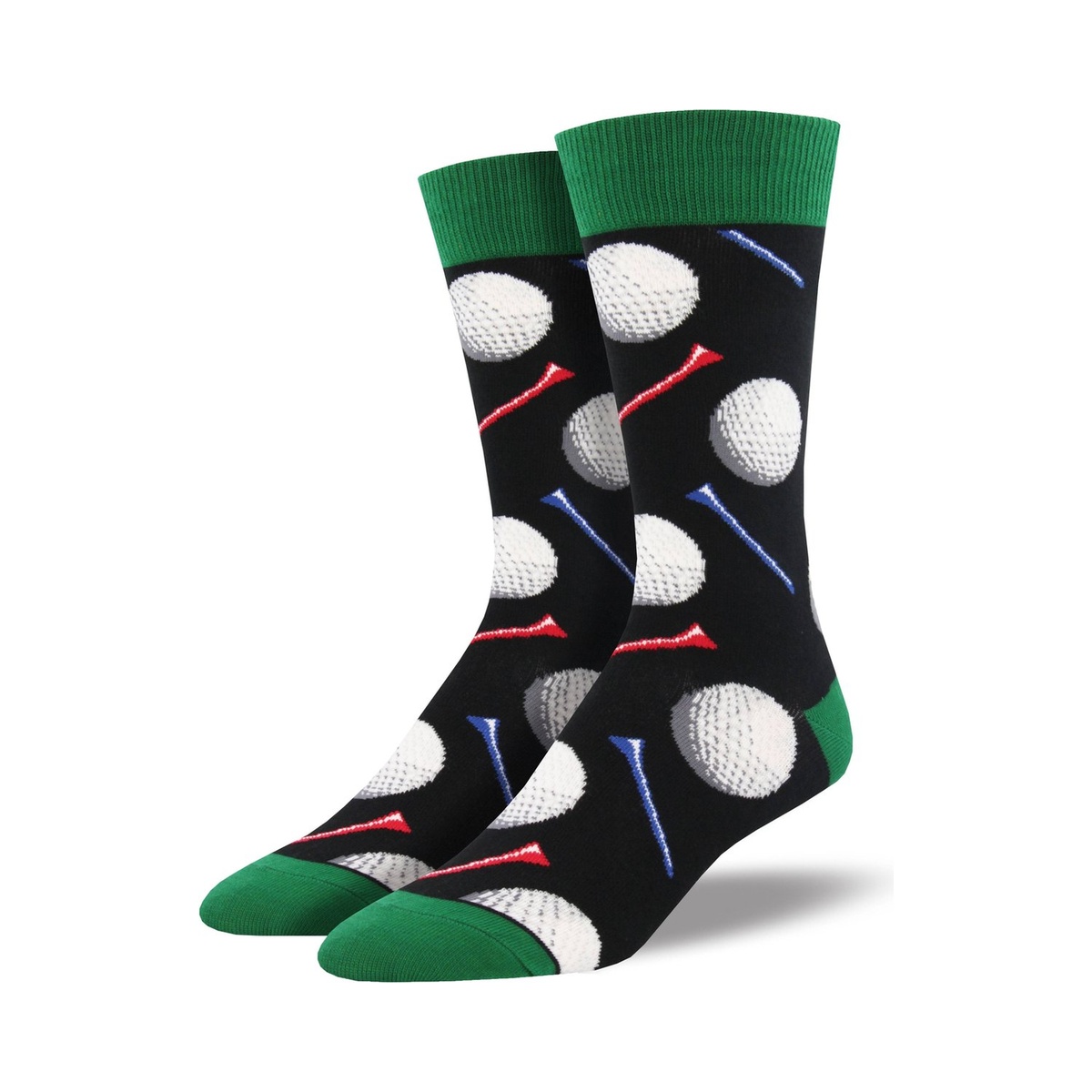 Tutti Footi golf sokken met golfballen en tees - cadeau voor golfers Tutti Footi golf sokken met golfballen en tees - cadeau voor golfers