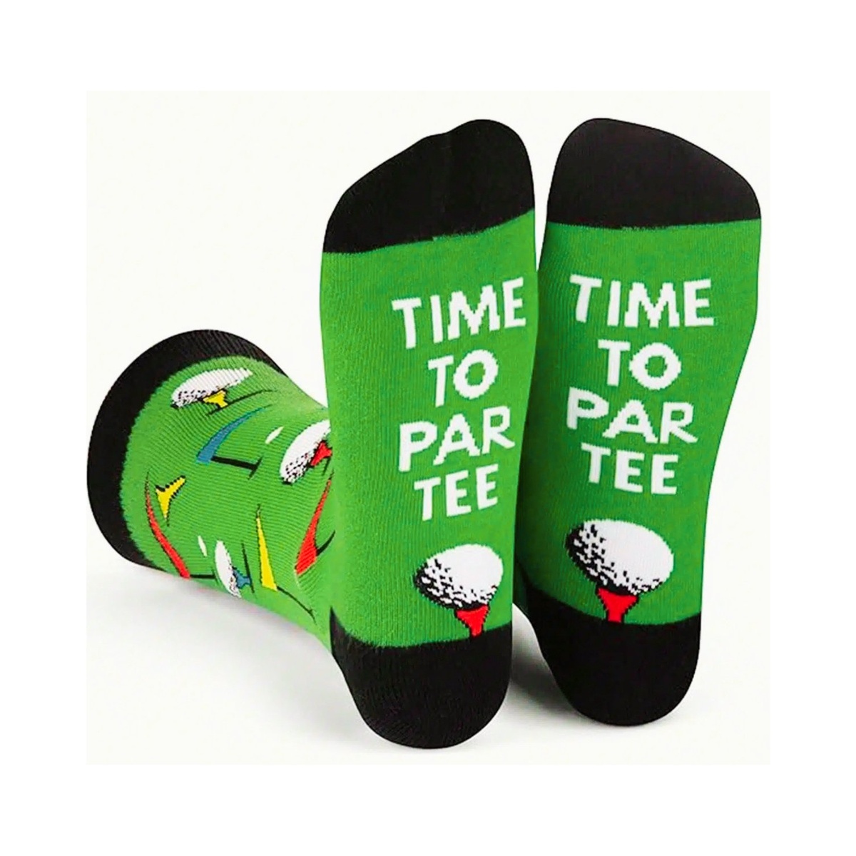 Tutti Footi golf sokken met golfballen, vlaggen en tees - maat 36-40 Tutti Footi golf sokken met golfballen, vlaggen en tees - maat 36-40